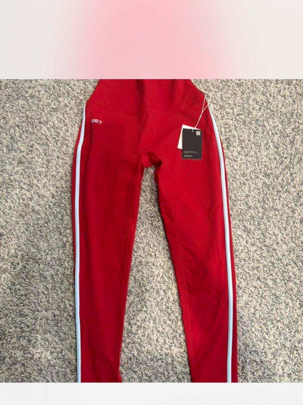 Set active SPORTBODY® SPORTY STRIPE LEGGINGS - VERSE